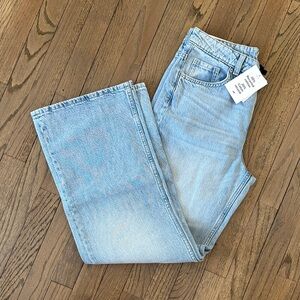 H&M Light Wash Straight Leg Jeans